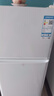 TCL 116升迷你双门养鲜小冰箱白色 均匀制冷 低音环保 宿舍租房小型节能冰箱 R116L5-B 实拍图