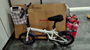 凤凰（Phoenix）可折叠自行车超轻便携放后备箱男女士成人上班学生儿童免安装单车 免安装/钢架【单速条轮白】 16寸【参考身高135-155CM】 实拍图