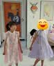 迪士尼女童连衣裙儿童裙子国风汉服夏季新中式中大童公主裙DQ080粉色150 实拍图