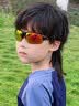 鲁奇（Luki）儿童墨镜太阳镜骑行眼镜男女孩户外跑步登山运动防风遮阳护目镜 实拍图