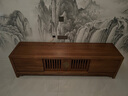 溪木工坊新中式实木电视柜客厅简约地柜老榆木可推拉家用禅意视听影视柜 电视柜180*45*50cm 实拍图