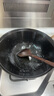 臻三环厚底薄边生铁锅老式铁锅铸铁双耳炖锅不易粘锅炒菜锅无涂层36cm 实拍图