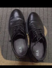 海澜之家HLA皮鞋男商务休闲男鞋正装德比鞋子HAAPXM1EBH090 黑色增高款38 实拍图