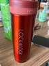 乐扣乐扣（LOCK&LOCK）不锈钢纤巧便携保温杯茶水杯车载商务杯子LHC560（300ml）红色 实拍图