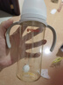 贝亲（Pigeon）自然离乳 PPSU重力球吸管奶瓶 双把手直饮杯 330mL 12月+ AA253 实拍图