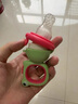 babycare婴儿果蔬食物咬咬袋硅胶宝宝吃水果辅食器安抚牙胶4月+ 德科绿 实拍图