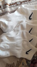 耐克（NIKE）男袜女袜子 2025新款NIKE透气吸汗运动袜篮球袜时尚百搭休闲袜 SX7677-100/中袜(三双装） S/22-24厘米/34-38码 实拍图