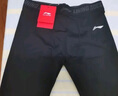 李宁（LI-NING）紧身裤短裤健身裤跑步裤紧身五分裤篮球打底裤压缩男足球运动内裤 黑色 3XL 实拍图