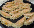 必品阁紫菜虾仁王饺子350g 约10只 早点夜宵 速食 水饺蒸饺虾饺 实拍图