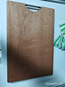 京东京造 菜板 砧案板切菜家用食品级实木抑菌 【乌檀整木】40*27*2.5cm 实拍图