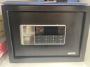 得力（deli） 小型办公家用保管箱 保险防盗保管柜 可入墙入柜 床头衣柜隐藏嵌入式收纳柜 高25cm【电子密码】92619黑色 实拍图