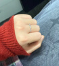中国黄金（CHINA GOLD）足银戒指男女款情侣对戒莫比乌斯环一对情人节生日礼物送女友老婆 足银莫比乌斯戒指-女款+品牌礼盒 实拍图