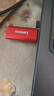 联想（Lenovo) 512GB 移动硬盘固态（PSSD）USB3.1接口 ZX1Mini系列 红色 实拍图