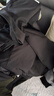 罗蒙（ROMON）夹克男潮流冬季商务行政立领休闲防风加绒外套男装JK83黑色L 实拍图