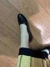 尤克达蒂（yookdd）单鞋女软底久站不易累浅口皮鞋中跟粗跟黑色皮鞋面试空姐鞋小皮鞋 黑色 【优质版】 37 实拍图