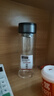 【⭐京东物流配送】高硼硅双层玻璃杯大容量泡茶杯水杯子茶水分离 【双层加厚】茶杯 350ml 1只 实拍图
