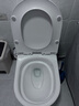 JJO德国家用马桶8.0大口径大冲力座便器防堵速冲虹吸坐便器抽水马桶 创新款纯白-防溅水-强劲海漩冲刷 旧马桶未拆【坑距未知/不确定】 实拍图