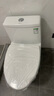 恒洁（HEGII）马桶171 家用节水防臭水净釉面虹吸式坐便器HC0171PT0E-305 实拍图