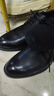 奥康官方男鞋春秋季新款男士英伦商务正装皮鞋真皮通勤德比鞋新郎婚鞋 【内增高】黑色 1253211065B 39 (245mm) 实拍图