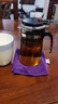 茶壶泡茶杯家用茶具茶水分离滤茶器烧水壶玻璃飘逸杯泡茶壶个人 【高硅防爆】茶水杯750ML 实拍图