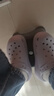 卡骆驰（CROCS）檀健次同款经典泡芙洞洞鞋百舒适男沙滩鞋女鞋休闲鞋|207521 霜紫色-5BO 35 (210mm) 实拍图