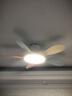 奥克斯吸顶风扇灯2025新款客厅餐厅家用大风力吊扇带电扇一体的吊灯 吸顶彩色-46寸五叶-变频-遥控 实拍图
