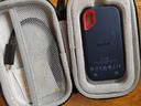 闪迪（SanDisk）E60 E61 E81固态移动硬盘包收纳包保护套便携防震防摔盒硬盘包 硬盘包(支持E81型号）磨砂皮面 实拍图