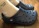 crocs卡骆驰洞洞鞋贝雅男鞋女鞋轻便耐磨一脚蹬拖鞋休闲鞋|10126 深蓝-410 40 (250mm) 实拍图
