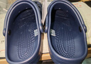卡骆驰crocs洞洞鞋贝雅男鞋女鞋轻便耐磨一脚蹬拖鞋休闲鞋|10126 深蓝-410 43 (270mm) 实拍图