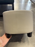 莫负时光小凳子家用矮凳客厅轻奢高级感沙发凳换鞋凳门口家用入户门穿鞋凳 超纤纳帕皮-糖豆款大号-浅灰色 实拍图