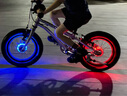 BIKEBROS自行车灯儿童自行车气嘴灯车轮灯花鼓灯平衡车灯闪光灯自行车风火轮夜骑灯【童车平衡车款智能感应】 实拍图