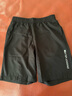 特步马拉松短裤男夏季新款速干裤透气训练五分裤健身跑步运动休闲裤 正黑色-0140 M 170 实拍图