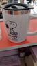 史努比（SNOOPY）保温杯 带手柄不锈钢办公保温杯水杯可爱杯子情侣杯 DP-5002 420ML 白色 实拍图