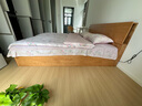 林氏家居全实木床双人床1.8m1.5米主卧大床原木风家具排骨架小满系列PK13A 【落地储物款】全实木床+乳胶舒睡垫15cm 1.8米x2米 实木排骨架 实拍图