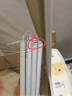 南极人A类防摔坐床式围栏蚊帐 全遮光回底三开门卧室防蚊床帐180*200cm 实拍图