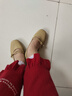 软底鞋子女2025春秋新款透气皮鞋法式玛丽珍牛筋温柔粗跟单鞋 卡其色 36 实拍图
