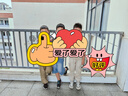 鸿星尔克（ERKE）童鞋男女童跑鞋24新品大小童运动鞋【鸣鸥】正黑/钢灰色38 实拍图