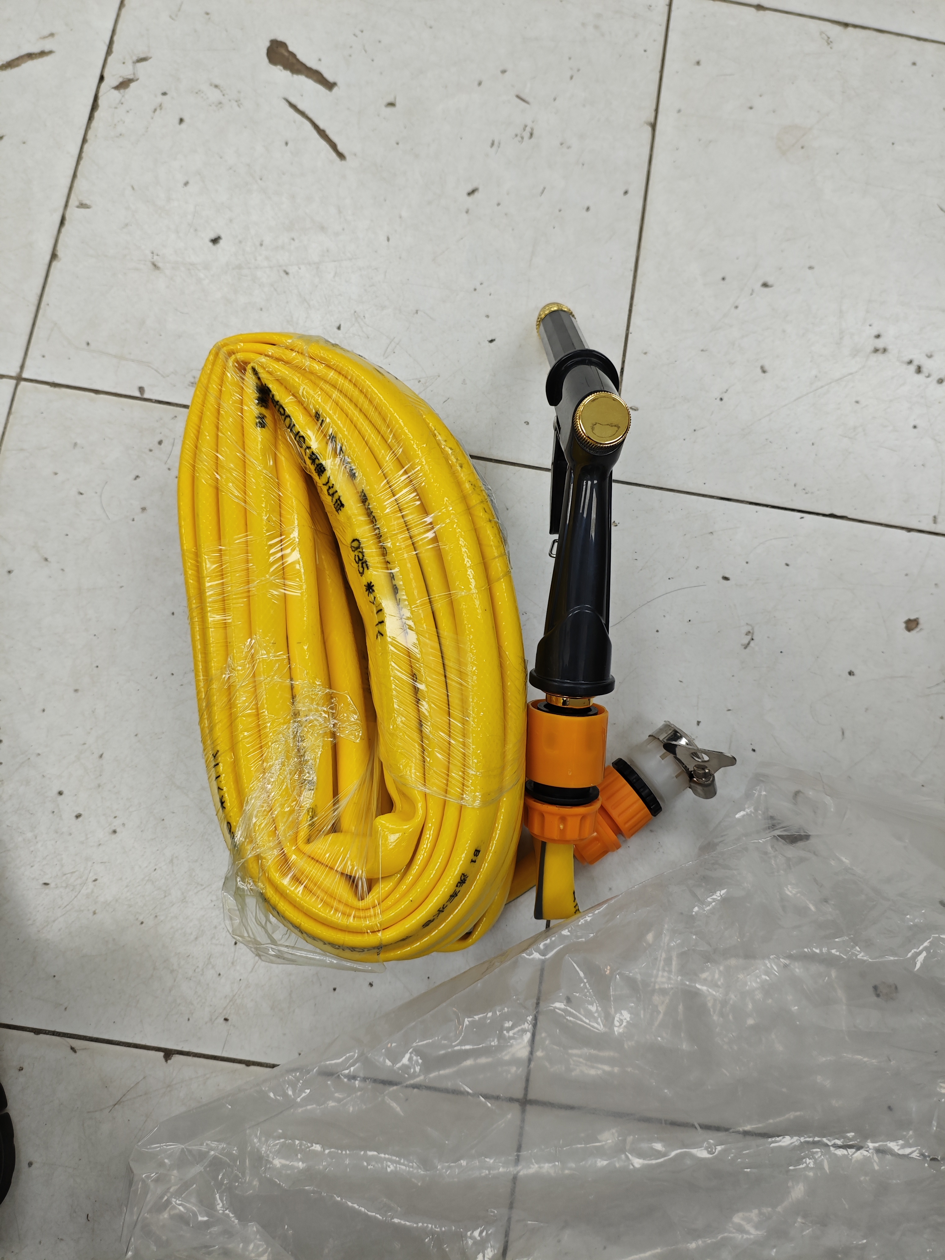 迪普尔 洗车水枪 高压水枪家用清洁工具冼车软管水枪+接头+15米水管 实拍图