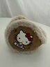 咕咕象（guguxiang）三丽鸥HelloKitty耳罩女防寒耳包护耳罩学生儿童耳帽耳套冬季耳暖 咖色HelloKitty（麂皮绒后戴款） 1个 实拍图