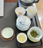 宅轻松 竹制小茶台茶盘功夫茶具茶道配件小托盘简约储水沥水泡茶盘中号 实拍图