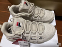 斐乐（FILA）FUSION 斐乐潮牌篮球鞋女鞋低帮篮球文化鞋复古休闲鞋老爹鞋 燕麦色-T12W941206AOM 38.5 实拍图