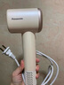 松下（Panasonic）【国家补贴】负离子高速吹风机家用轻音大功率便携电吹风筒速干不伤发生日礼物送女友空气发梳NE6M 奶茶色【亿级负离子顺发】礼盒装 实拍图