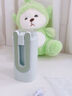 双枪抽水器桶装水饮水机静音矿泉水电动抽水泵折叠自动上水器 白灰色 实拍图