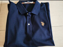 U.S. POLO ASSN.polo衫男短袖夏季保罗商务休闲翻领男装上衣t恤深藏青L 实拍图
