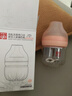 好孩子（gb）新生婴儿玻璃宽口径奶瓶铂金系列120ml藕粉（适用0-3个月） 实拍图