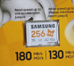 三星（SAMSUNG）256GB TF(MicroSD)内存卡 A2 U3 V30 4K 兼容switch无人机运动相机 索尼克游戏存储卡 读180MB/s 实拍图