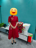 塞德勒旗袍敬酒服新娘订婚连衣裙红色小礼服裙女回门2025新款平时可穿夏 酒红色 XS（建议75-85斤） 晒单实拍图