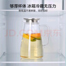 乐唯诗冷水壶大水杯大容量凉水壶家用玻璃水壶耐高温凉水杯水壶套装 乐韵高硼冷水壶- 1.6L 1只 实拍图
