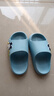 巴布豆儿童拖鞋男女童宝宝软底居家浴室夏季凉拖鞋 浅兰 160码 实拍图