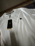 皮尔卡丹（pierre cardin）官方品牌华夫格卫衣圆领长袖T恤男士中年商务休闲打底衫旗舰高端 白色5529  2XL 180 建议152-163斤 实拍图